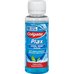Colgate Plax Cool Mint Mouthwash - 100 ml, Anti-plaque