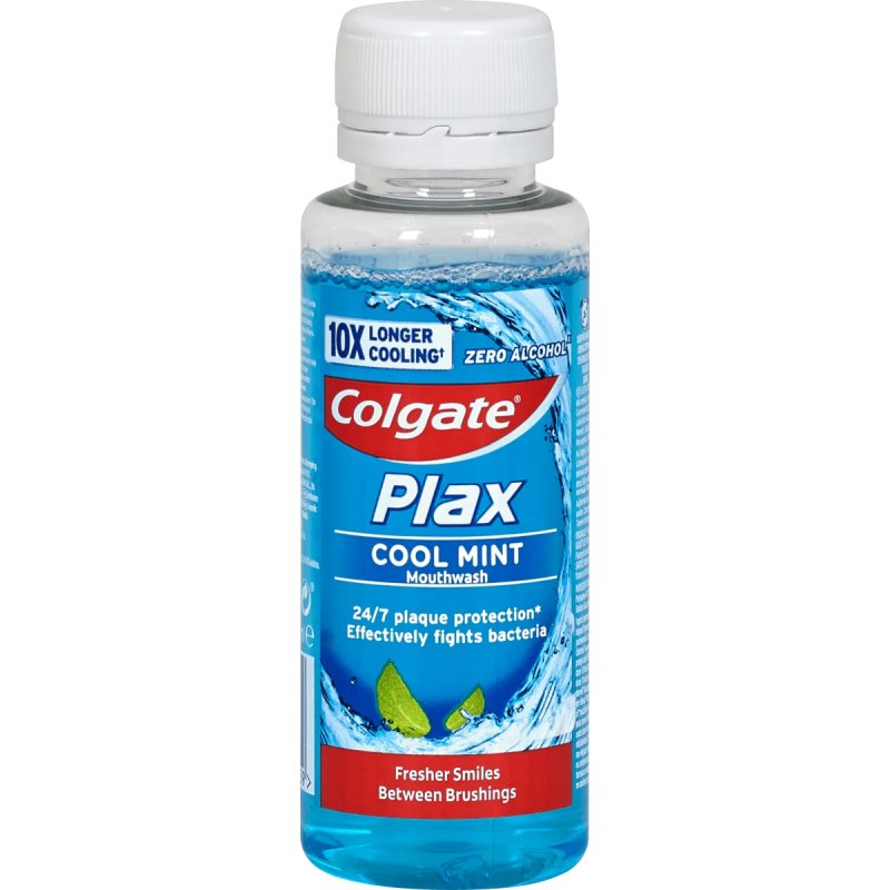 Colgate Plax Cool Mint Mouthwash - 100 ml, Anti-plaque