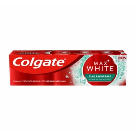 Colgate Max White Clay & Minerals Toothpaste 75ml