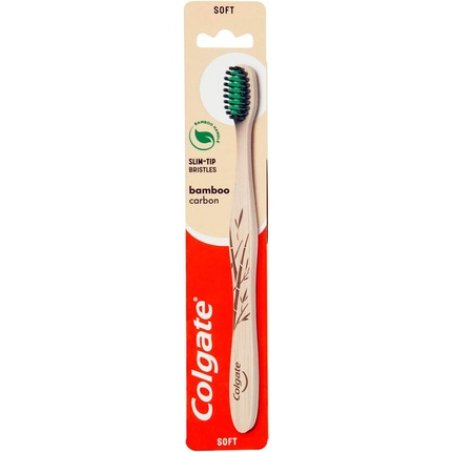 Colgate Bamboo Carbon Toothbrush Soft 1 Count