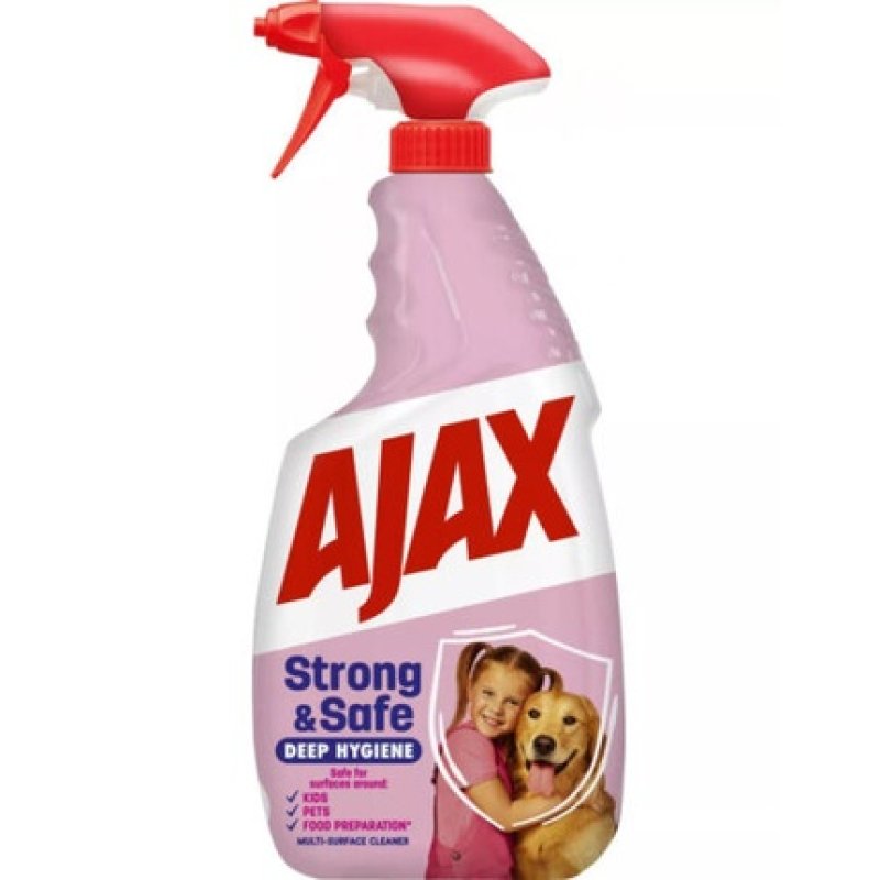 Ajax 500ml Spray Cleaner - Strong & Safe