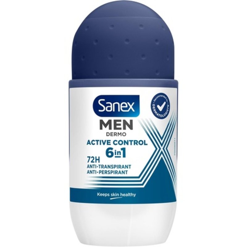 Sanex Roll-On Deodorant Anti-Perspirant for Men Dermo Active Control