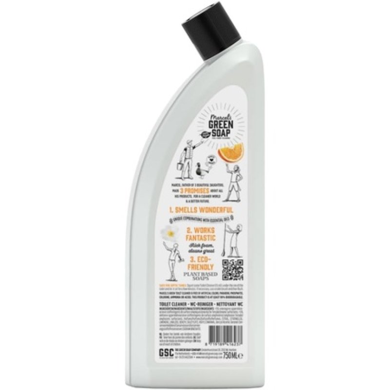 Marcel's Green Soap Toilet Cleaner Orange & Jasmine 750ml