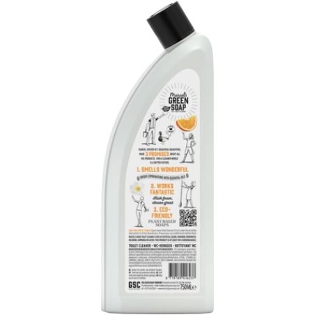 Marcel's Green Soap Toilet Cleaner Orange & Jasmine 750ml