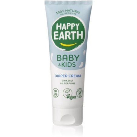 Happy Earth Natural Diaper Cream for Baby & Kids - 75 ml, Unscented
