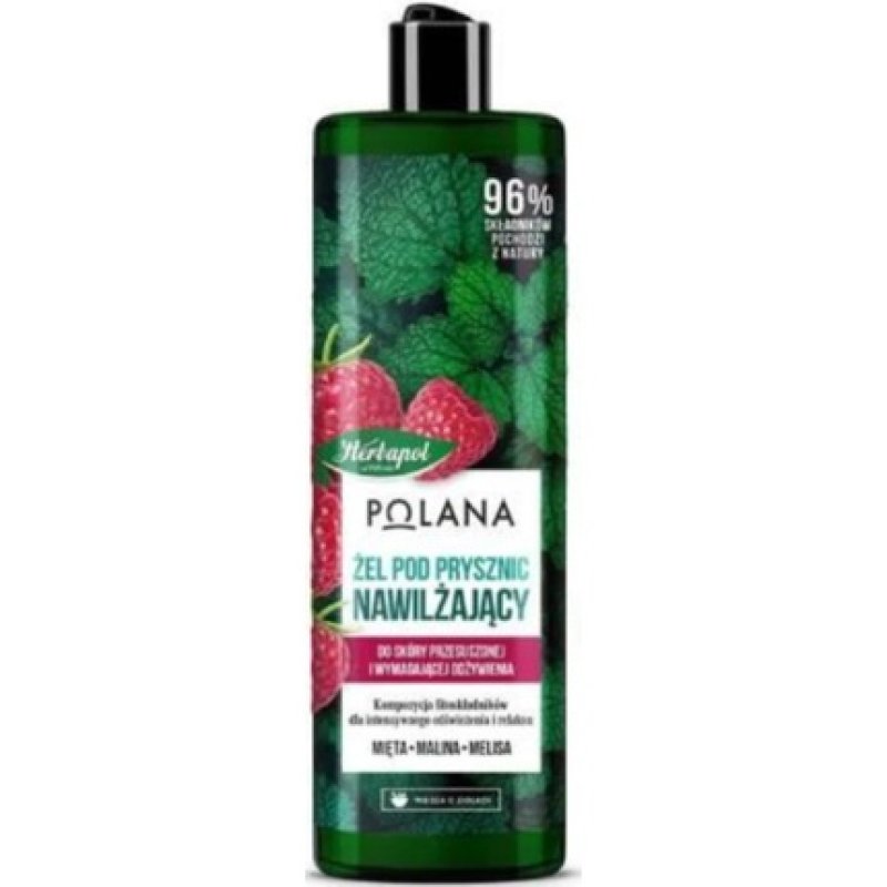 Herbapol Polana Shower Gel with Mint-Raspberry 400ml