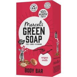 Marcel's Green Soap Body Bar Argan & Oudh 150g