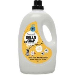Marcel's Green Soap Universal Laundry Detergent Vanilla & Cotton Liquid - Palm Oil & Microplastic Free - 100%