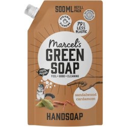 Marcel's Green Soap Hand Soap Refill Sandalwood & Cardamom 500ml