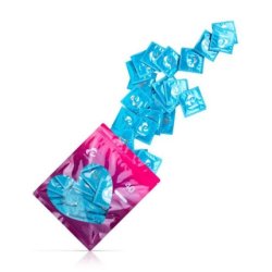 40s EasyGlide Extra Thin Condoms 54mm Condoms