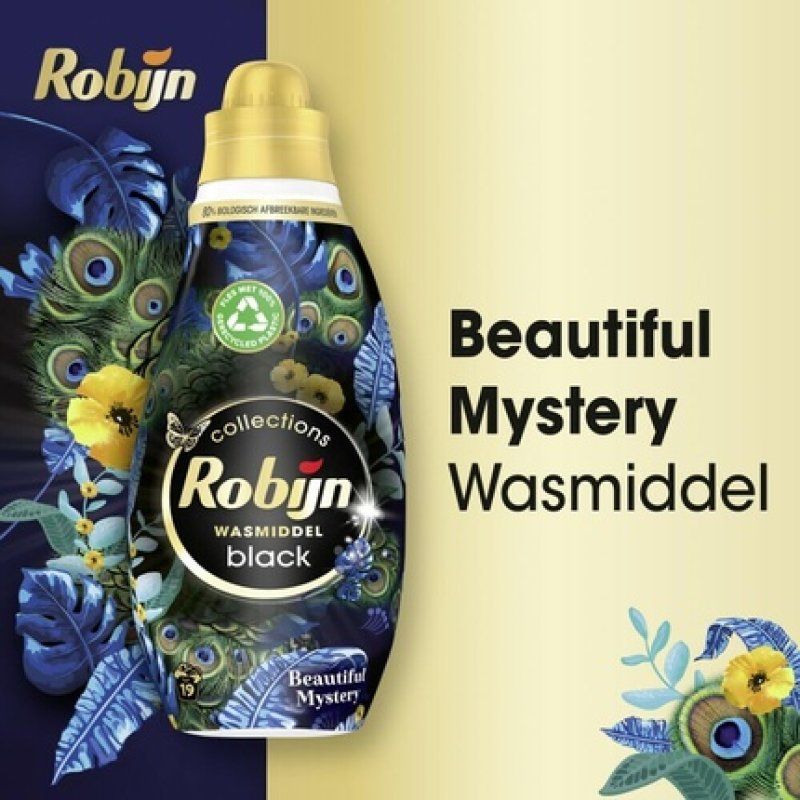 Robijn Small & Powerful Detergent Black Beautiful Mystery 19 Washes 665ml