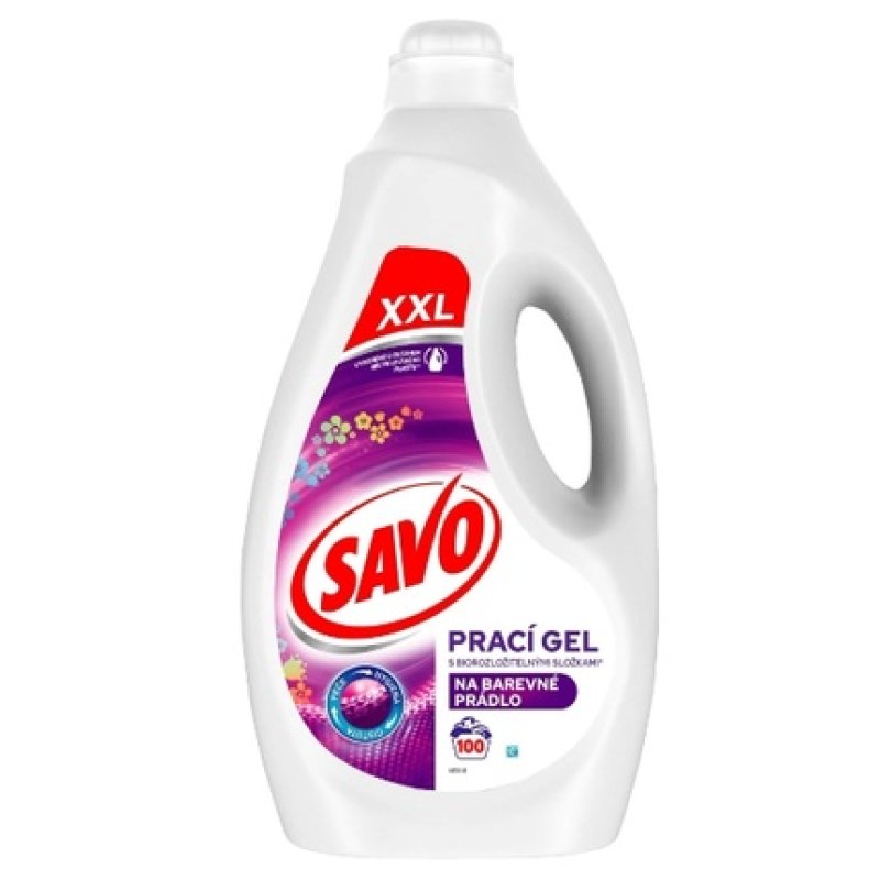 Savo Gel For Washing Colored Fabrics 5 Liters