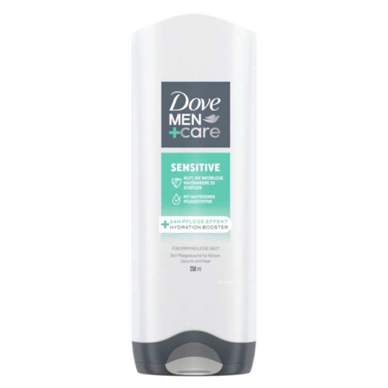 Dove Men Care Sensitive 250 ml Shower gel Body & face & hair