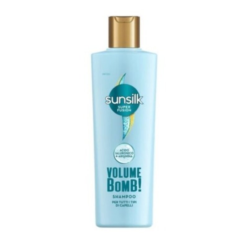 SUNSILK Super Fusion Volume Bomb Shampoo for All Hair Types 220ml
