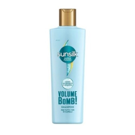 SUNSILK Super Fusion Volume Bomb Shampoo for All Hair Types 220ml