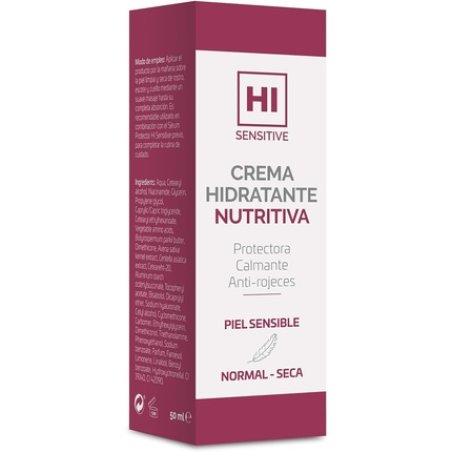 HI Sensitive Nourishing Moisturizing Cream with Shea Butter for Sensitive Skin Face Neck Cleavage