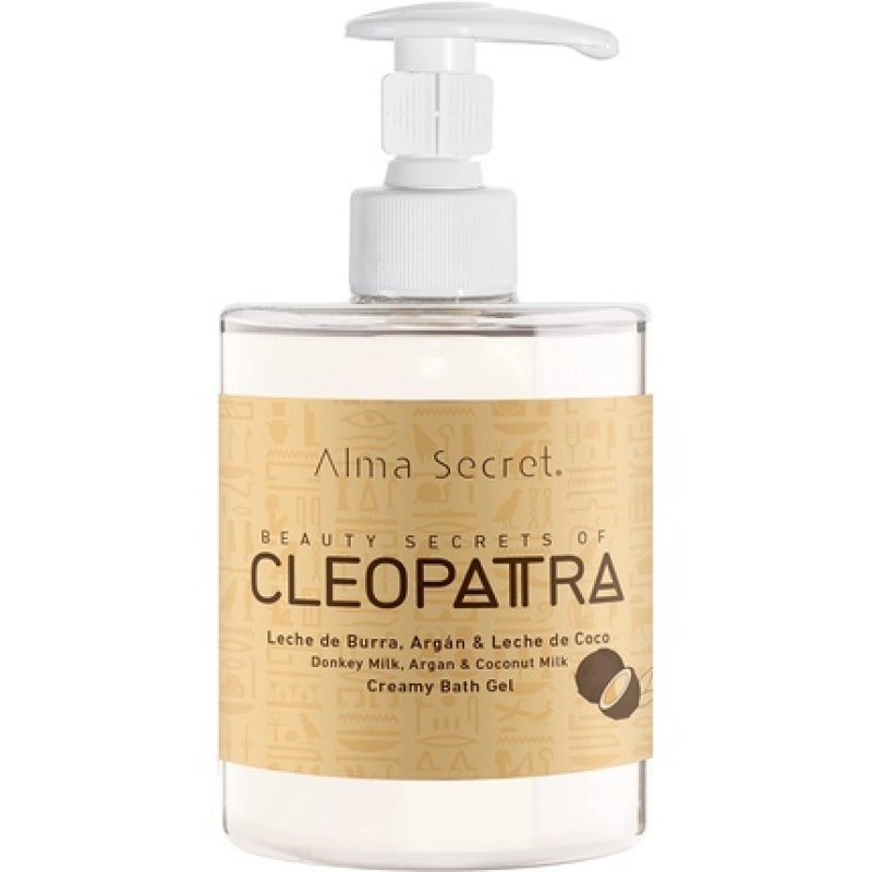 Alma Secret Cleopatra Bath Gel with Donkey Milk, Argan and Coconut Milk 500ml