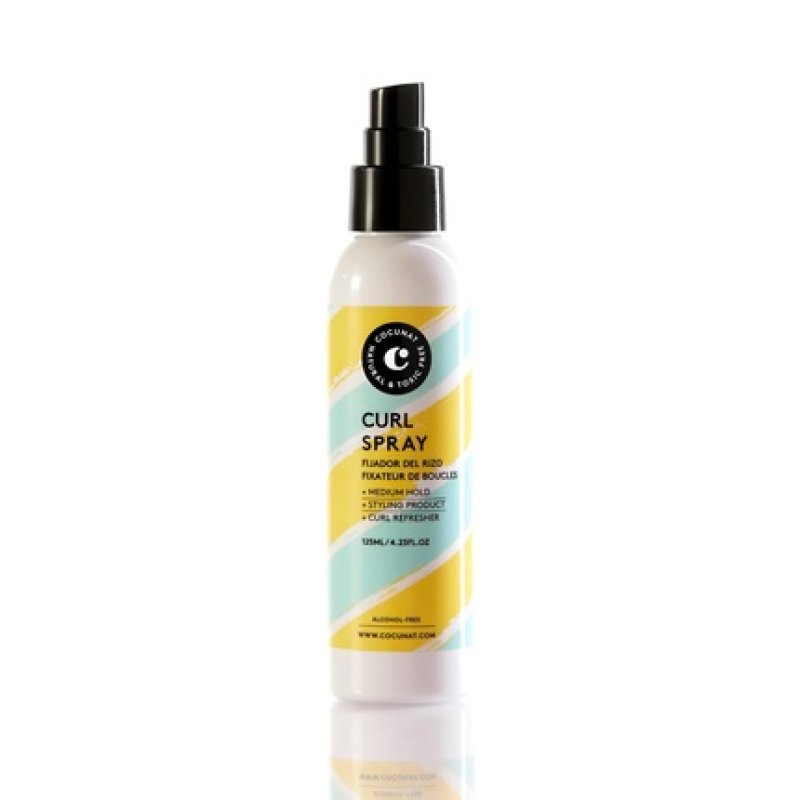 COCUNAT Curl Spray Curl Fixation Medium Hold without Frizz 125ml