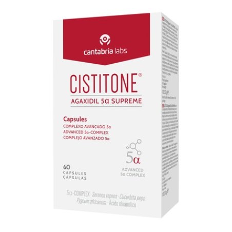 Cistitone Agaxidil 5 Supreme Chronic Hair Loss 60 Capsules
