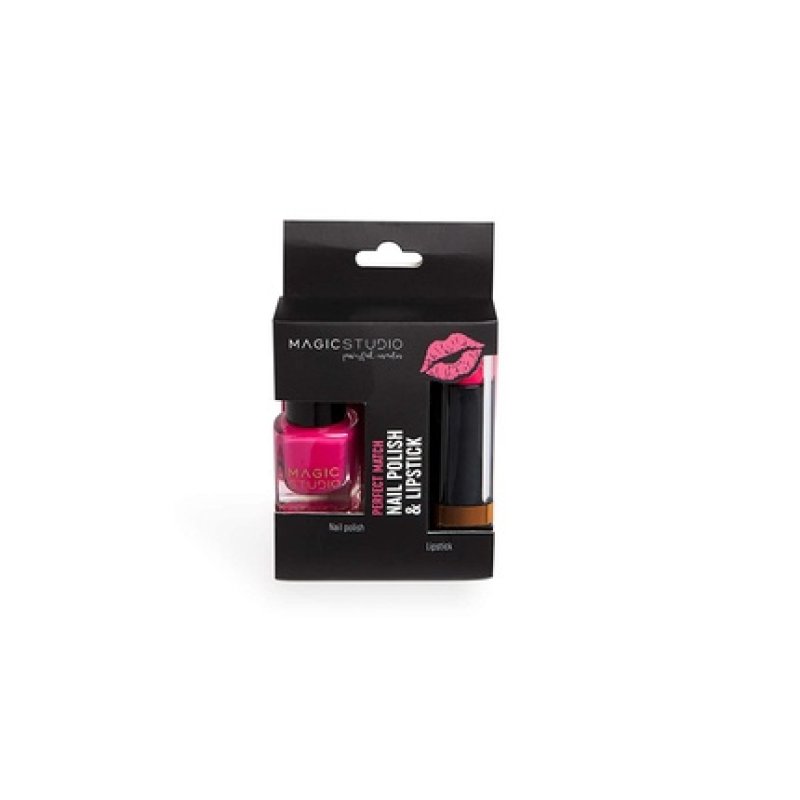 Magic Studio Nail Polish and Lipstick Set