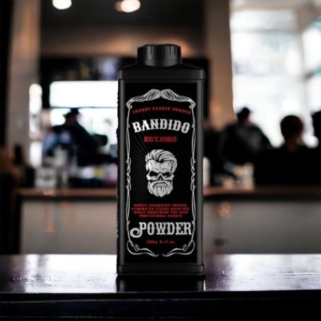 Bandido Luxury Barber Powder Moisturizing Smoothing Anti-Irritation Professional Body Powder 260g