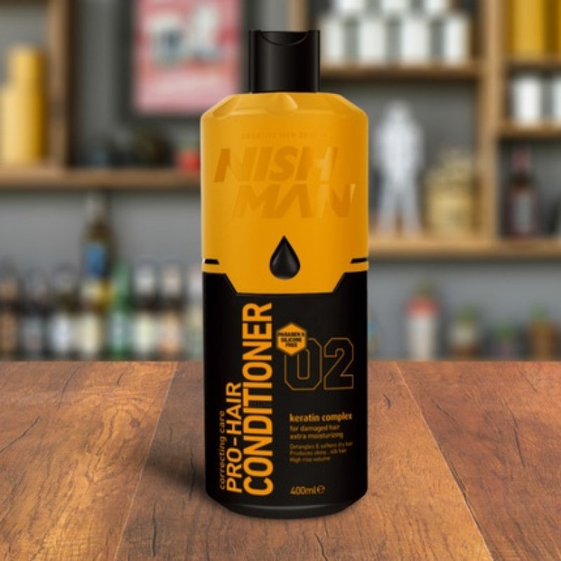 NISHMAN 02 Pro-Hair Shampoo Keratin Complex 400ml