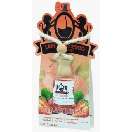 Lion Francesco Strawberry Car Scent - 8ml