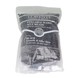 Lorenti Hair Wax Beads For Depilation 1000 Ml Carbon
