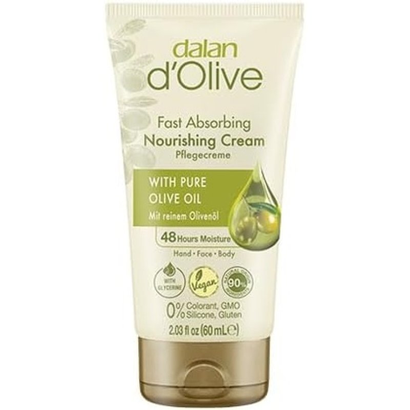 Dalan D'Olive Face Hand Body Cream 60ml Olive Oil