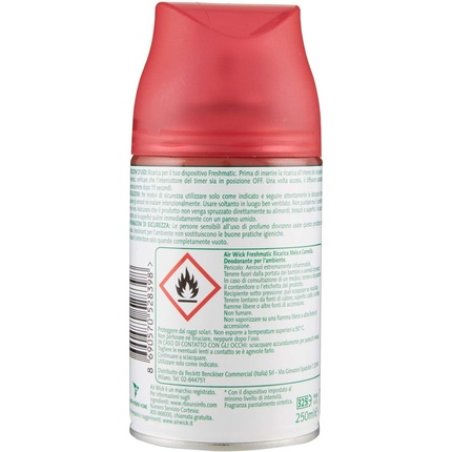 Air Wick Fresh Matic Charging Cable Spray Switch Apple and Cinnamon 250ml