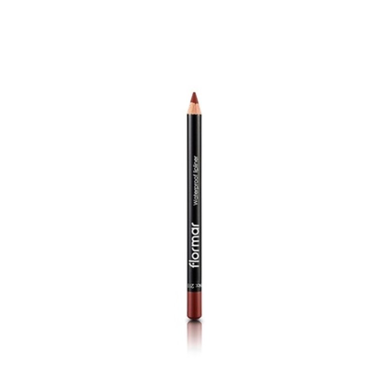 Flormar Waterproof Lipliner for Women 211 Classical Brown