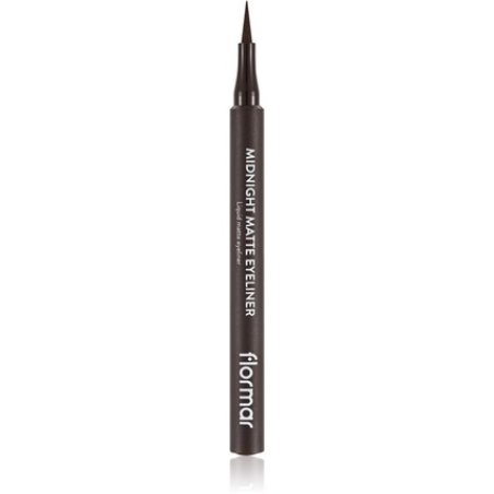 Flormar Midnight Matte Eyeliner in Brown - Matte Effect, 1 ml