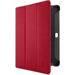 Etui rabat We compatible pour Galaxy Tab 2 -  10" (Rouge)
