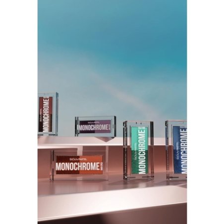 Monochrome Duo Eyeshadow - Shimmer and Matte Finish, High Pigment, Blendable