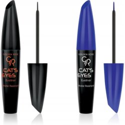 Golden Rose Matte Catseye Blue Eyeliner Water Resistant