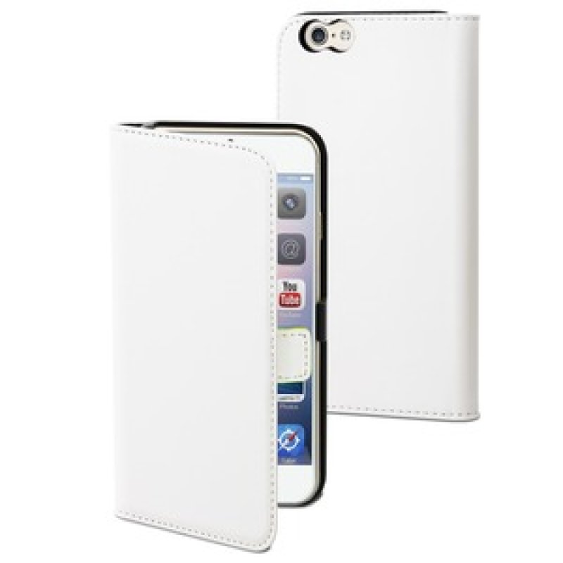 Muvit Housse booklet - blanc - pour Apple iPhone 6/6S