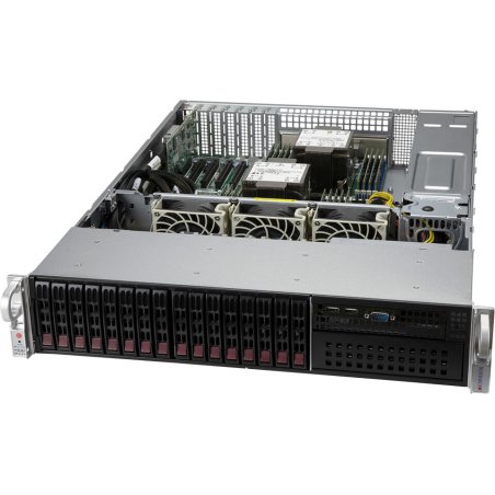 Supermicro SYS-220P-C9R serveur barebone Intel C621A LGA 4189 Rack (2 U) Noir