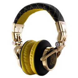 Tt eSPORTS DRACCO Signature Écouteurs Avec fil Arceau Gaming Noir, Or, Jaune