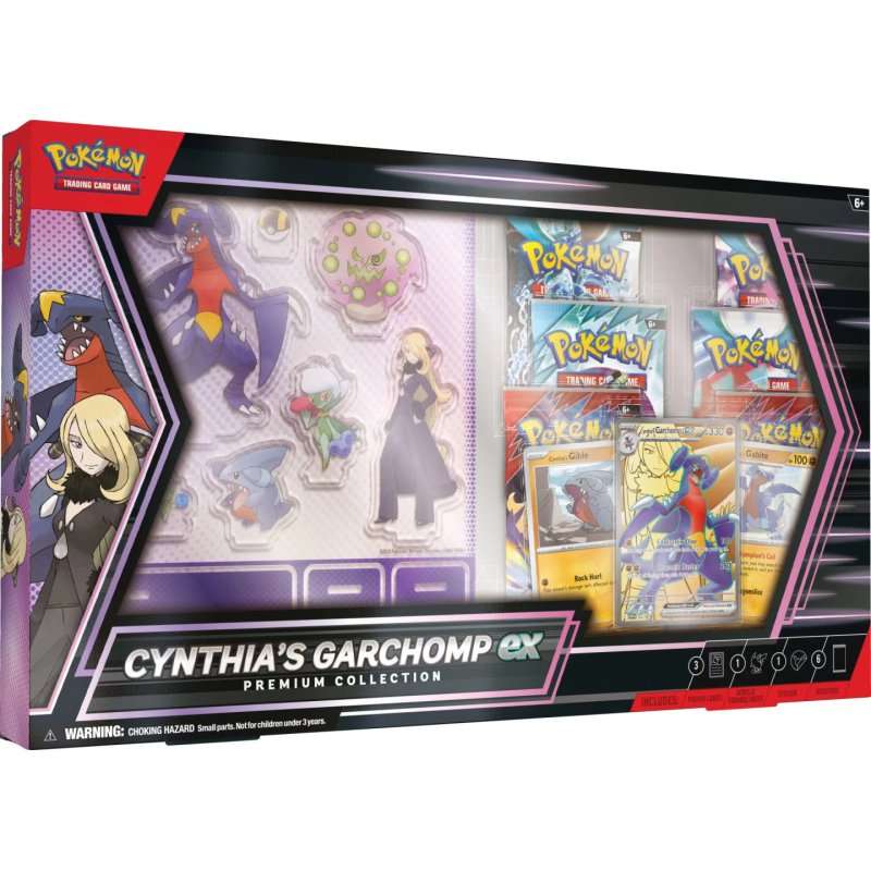 Pokemon TCG: Cynthia’s Garchomp ex Premium Collection