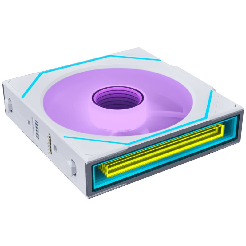 Lian Li UNI FAN SL-INF Wireless Lüfter, ARGB, PWM - 3er-Pack, mit Controller, 120mm, weiß