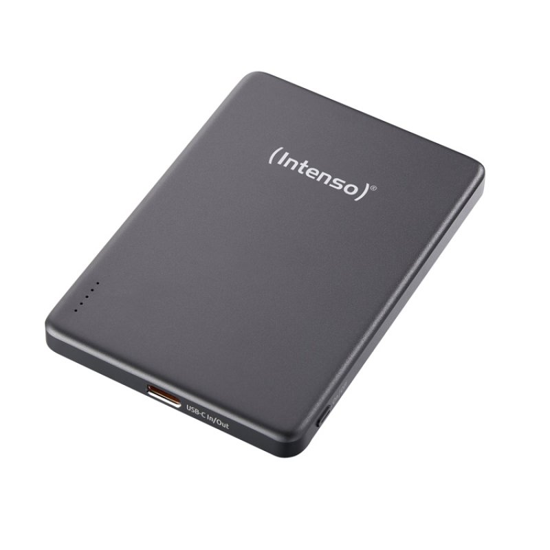 Intenso Magn. Wireless Powerbank MW5000 5000 mAh Grey