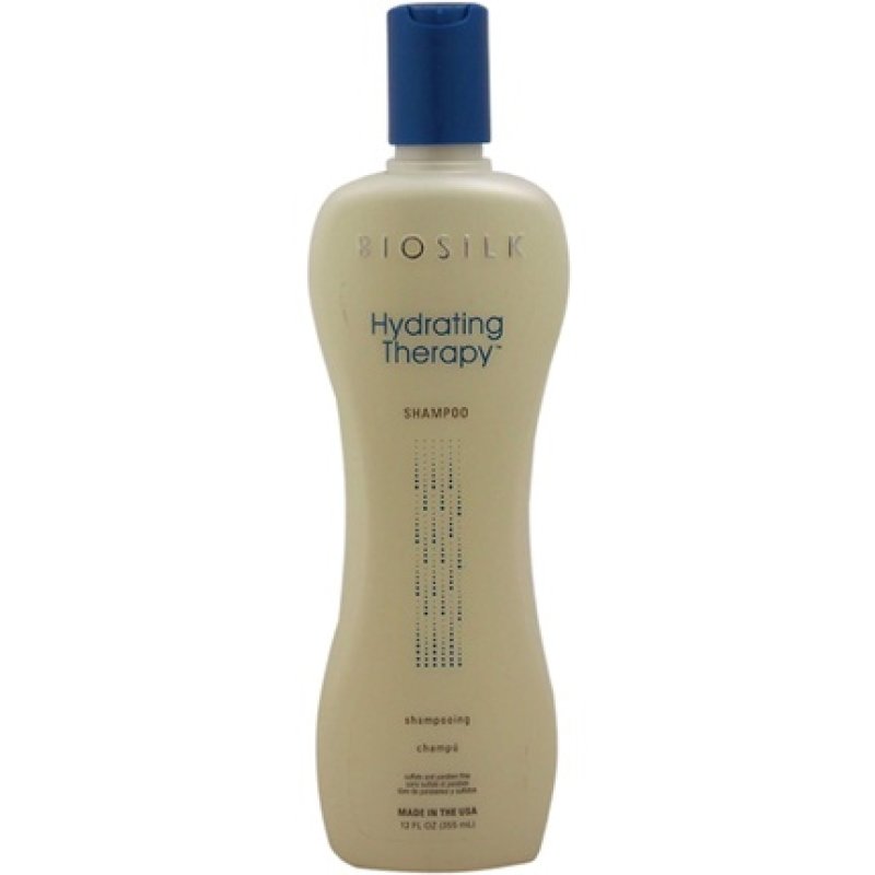 BioSilk Hydrating Therapy Luxury Shampoo Moisturizing Shine Enhancing for Dry and Damaged Hair 355ml