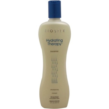 BioSilk Hydrating Therapy Luxury Shampoo Moisturizing Shine Enhancing for Dry and Damaged Hair 355ml
