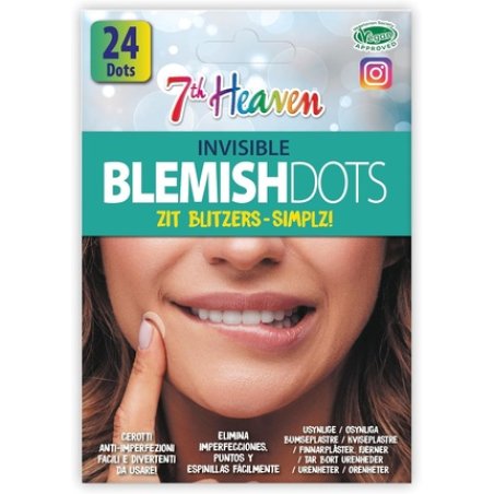 7th Heaven Invisible Blemish Dots Clear Hydrocolloid Pimple 24 Dots