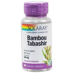 Solaray Bamboo Tabashir Dietary Supplement 60 Capsules