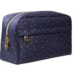 Killys Golden Heart Large Cosmetic Bag