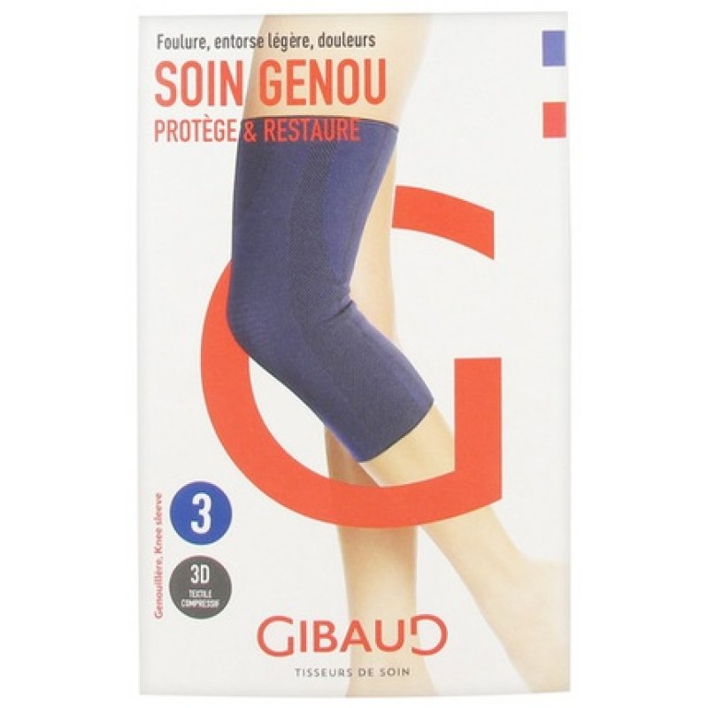Gibaud Blue Knee Care Device for Knee Protection and Restoration