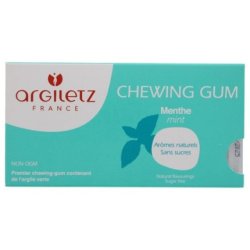 Argiletz Sugar-Free Green Chewing Gum 12 Pieces