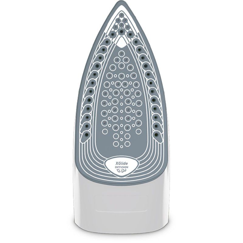 Tefal Express Steam FV2835E0 iron Dry & Steam iron Cerilium soleplate 2400 W Purple, White