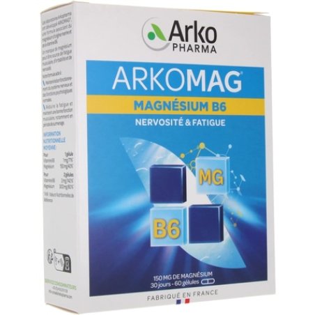 ARKOMAG® Magnésium B6 - 60 gél.